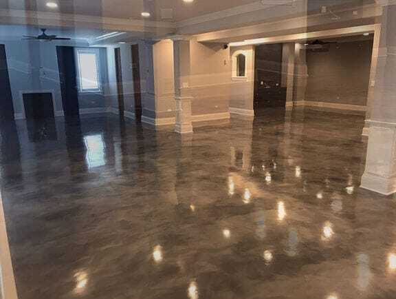 2-metallic-epoxy-flooring-experts marbled floor