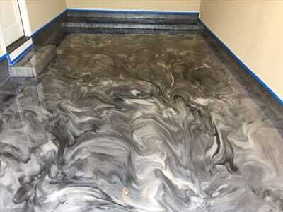 4-metallic-epoxy-flooring-experts metallic style floor