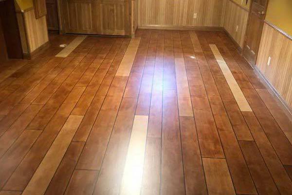 Wood Concrete Flooring